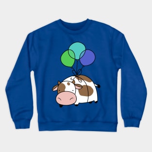 Balloon Cow Crewneck Sweatshirt